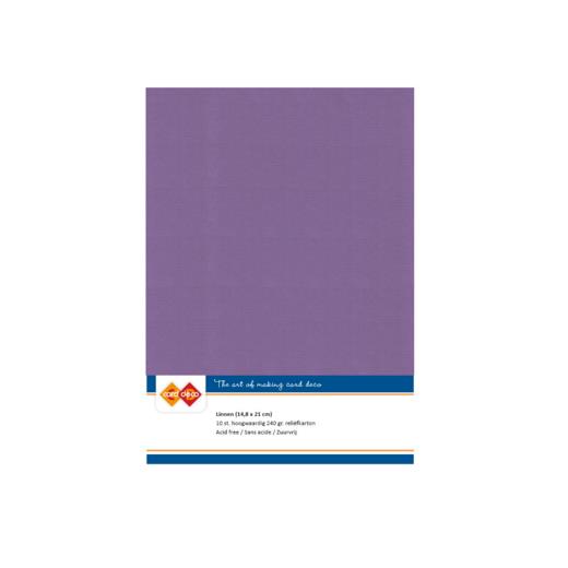 Findit Carddeco Leinenkarton DIN A5 240g 10 Blatt Traube Traube