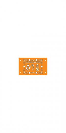 Fiskars CardBoss Schablone You´re Invited 