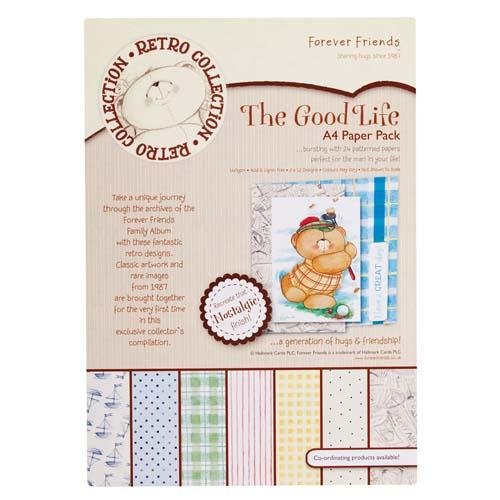 Forever Friends A4 paper pack - the good life (24pk) 