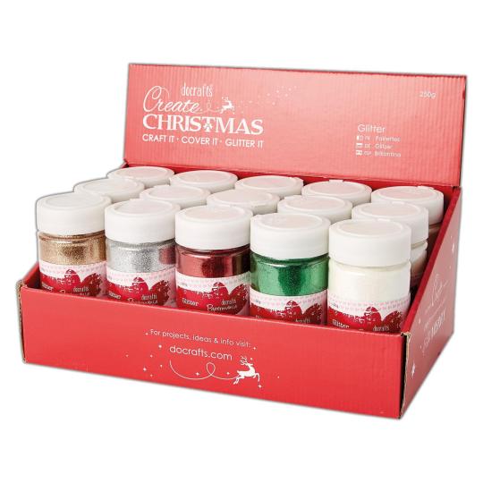 Glitter - Flitter Fein - Jumbodose 250g  