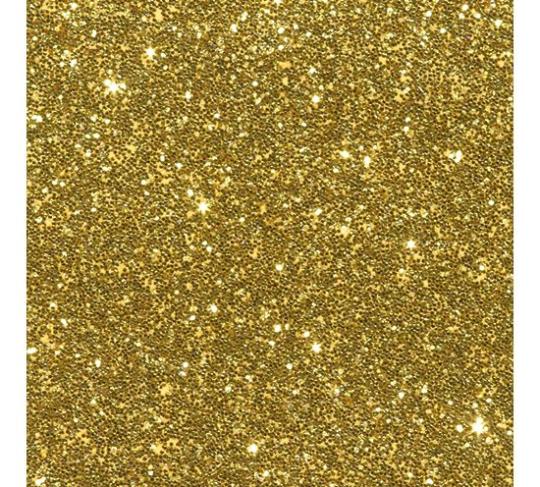 Glitterkarton DIN A4  200g/m²  - 1 Bogen Gelb Gelb