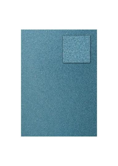 Glitterkarton DIN A4  200g/m²  - 1 Bogen hellbalu hellbalu