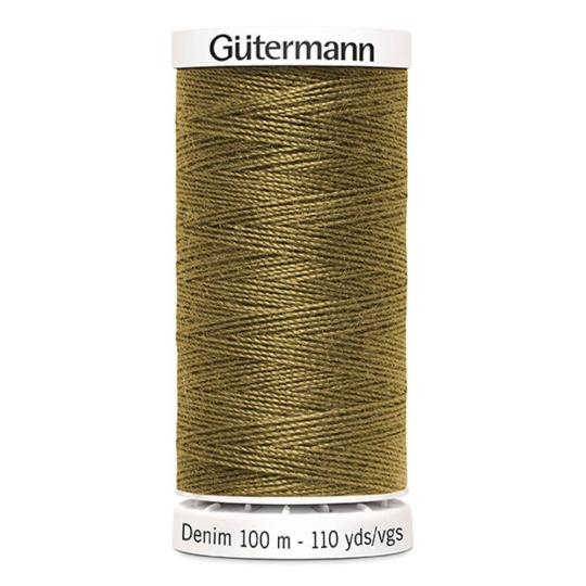 Gütermann Denim Jeans Nähgarn - 100m Braun 8955 Braun 8955