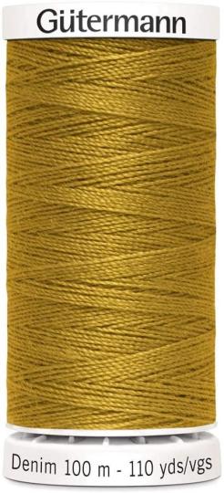 Gütermann Denim Jeans Nähgarn - 100m Gold 1970 Gold 1970