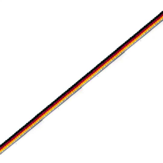 Gummiband flach - Elastisches Band - 7mm - Länge 5m - Deutschland 