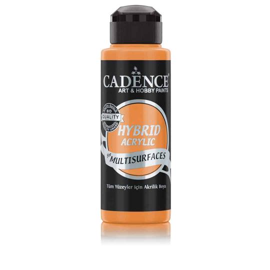 Cadence - Hybrid-Multi-Surface Satin Acrylfarbe - 120ml Hellorange Hellorange