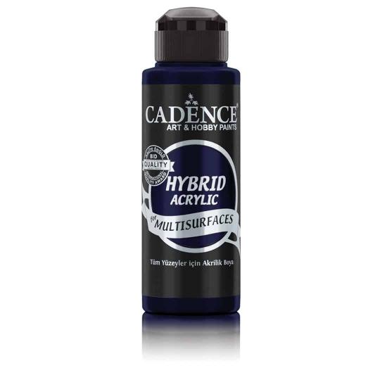 Cadence - Hybrid-Multi-Surface Satin Acrylfarbe - 120ml Dunkelblau Dunkelblau