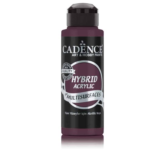 Cadence - Hybrid-Multi-Surface Satin Acrylfarbe - 120ml Pflaume Pflaume