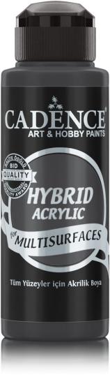 Cadence - Hybrid-Multi-Surface Satin Acrylfarbe - 120ml Anthrazit Schwarz Anthrazit Schwarz