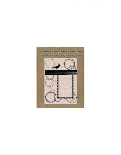 Hero Arts Stempel Rubber cardart write -in kit 15,2X12,7m 