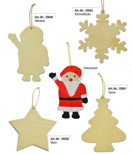 Holz Hänger Winter -Natur- 