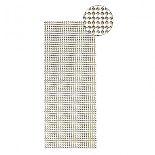 Ideen mit Herz - Schmuck-Netz, selbstklebend, 12 x 30 cm, gold, Design 8 