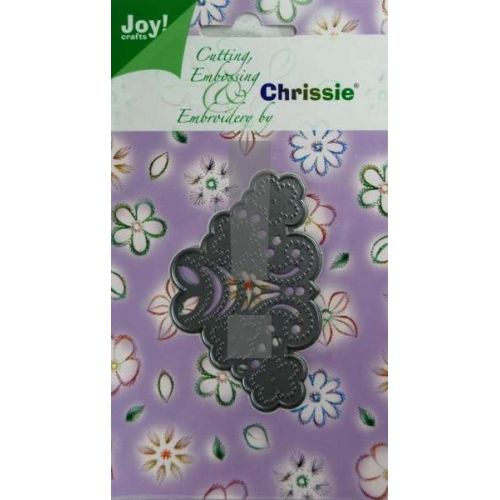 Joycrafts Chrissie Schneide- Präge- und Strickschablone Nr.3 / 8x5cm 