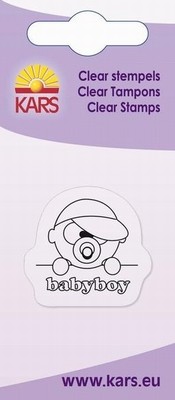 Kars Clear Stempel Baby Boy 5X6cm 