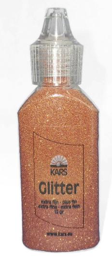 Kars Glitter extra fein (Ultrafein) 12g goldorange goldorange