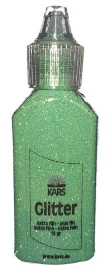 Kars Glitter extra fein (Ultrafein) irisierend 12g iris. hellgrün iris. hellgrün