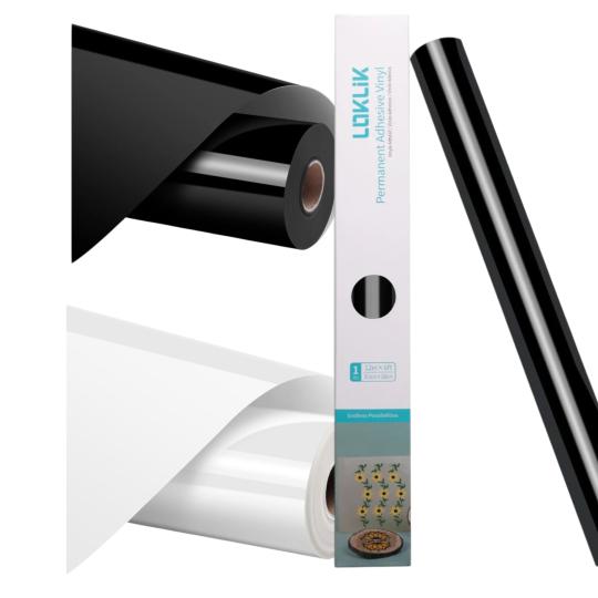 LOKLiK Permanent haftende Vinylfolie Glänzend 30,5x180cm 
