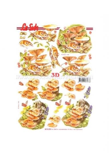 LeSuh 3D Bogen Pilze 
