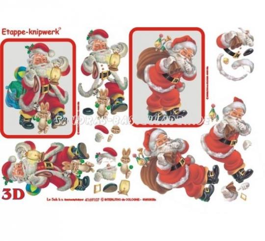 LeSuh 3D Bogen Weihnachtsmann 