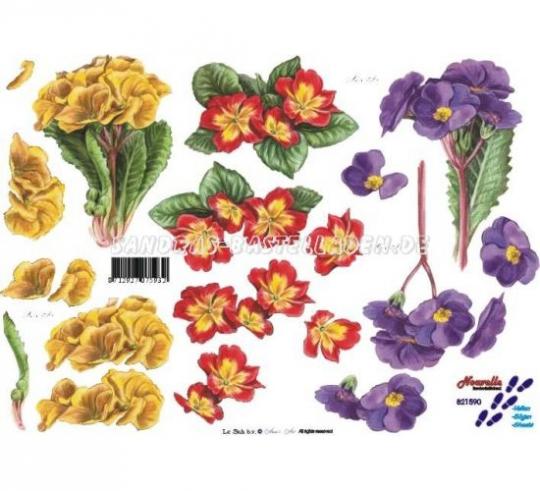 LeSuh 3D Etappen Bogen Blumen 