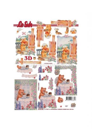 LeSuh 3D Etappen Bogen Teddys 