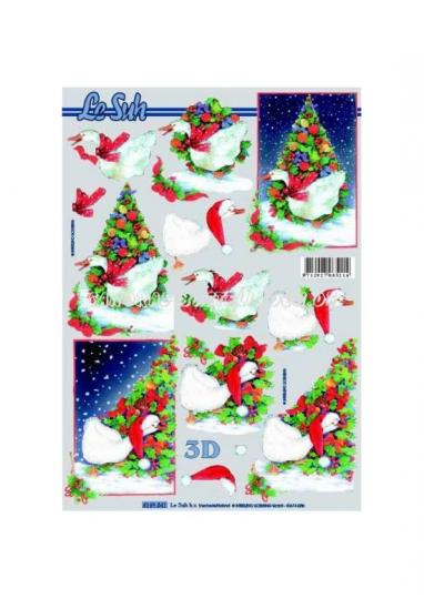LeSuh 3D Etappen Bogen Weihnachtsgänze 