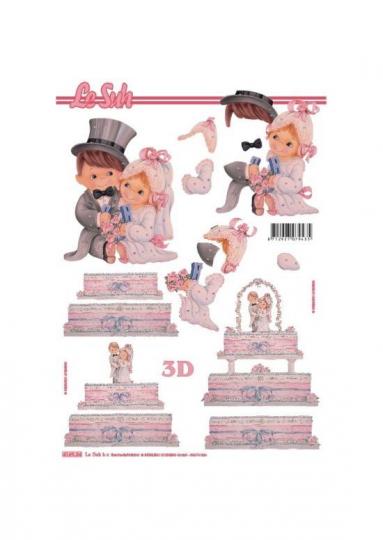 Lesuh 3D Bogen Hochzeit 