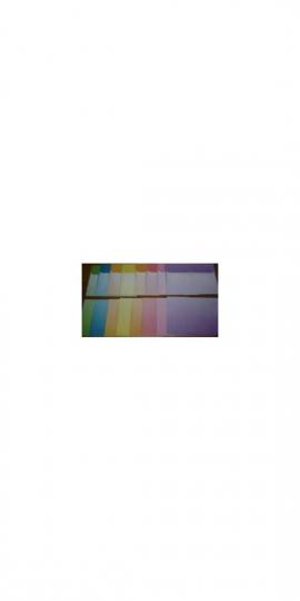 Lesuh 40x (8x5) Briefumschläge Regenbogen soft 11x15,5xm 