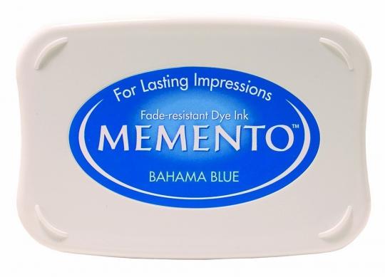 Tsukineko Memento L Stempelkissen Bahama blue