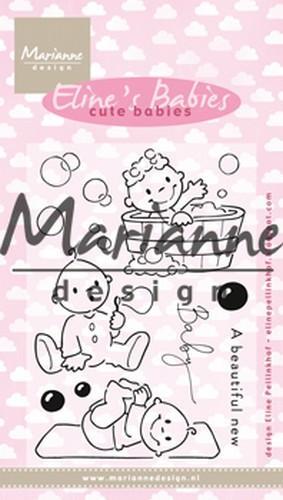 Marianne Design Clear Stempel 13tlg.  Eline`s Cute Babies 
