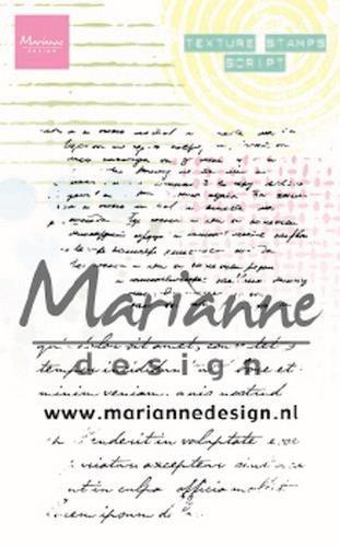 Marianne Design Clear Stempel 2tlg. Texture Stamps - Schriften 