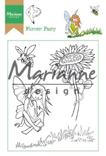 Marianne Design Clear Stempel 4tlg. Hetty`s Blumen Fairy 
