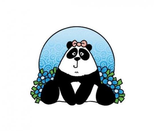 Marianne Design Clearstempel Pandabär 
