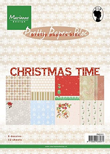 Marianne Design Paper pad Christmas Time A5 