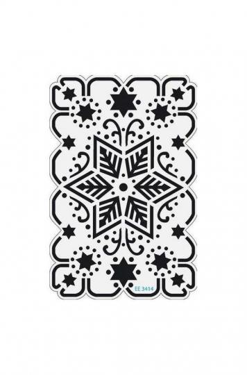 Marianne Design Prägeschablone Engl.Emboss.Schabl. Tannenzweig 9x14cm 