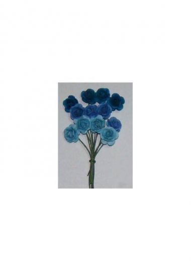 Marianne Design Rose bunches bright blue / 21 St. 