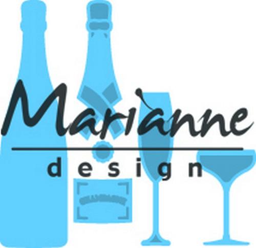 Marianne Design Stanz und Prägeschablone Creatable Champagner 