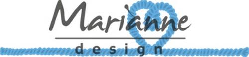 Marianne Design Stanz und Prägeschablone Creatable Seil mit Herz 