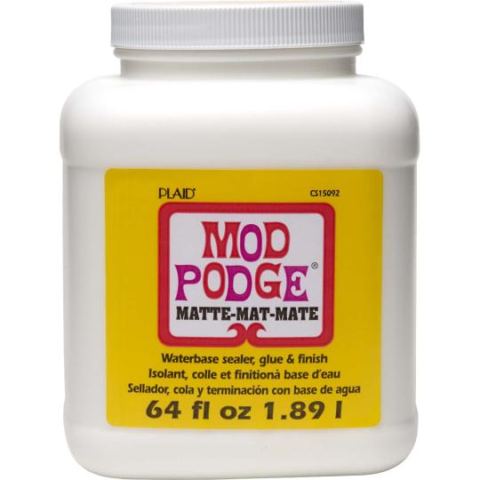Mod Podge Matte / Matt - Kleber / Versiegelung / Lack 1,89l 
