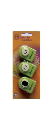 Nellie Snellen Clippunch Alphabet  Tag/ 3 Stanzer 