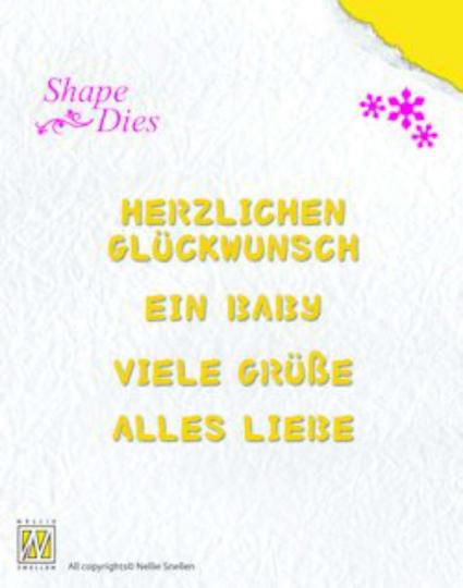 Nellie Snellen Shape Stanzers Deutsch Texte-1 
