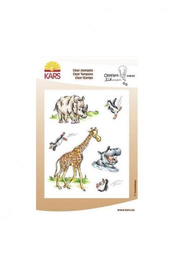 Ollyfant Clear Stempel Story - Zoo 14x18cm 