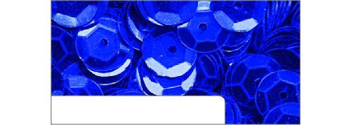 Pailletten Metallic im Blister 1400 Stück ø 6mm Dunkelblau Dunkelblau