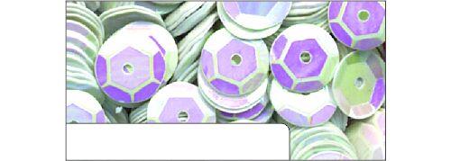Pailletten irisierend im Blister 1400 Stück ø 6mm Weiß iris. Weiß iris.