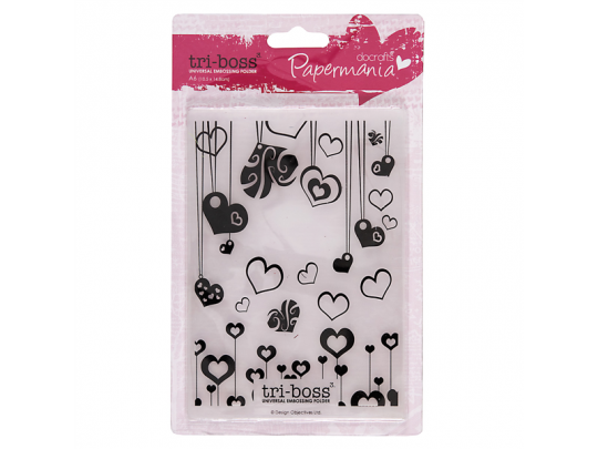 Papermania UNIVERSAL TRI-BOSS FOLDER (A6) - HEART ATTACK 