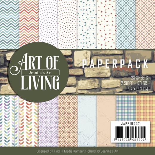 Paperpack - 15,2 x 15,2cm - Jeanines Art - Art of Living – 170gr - 