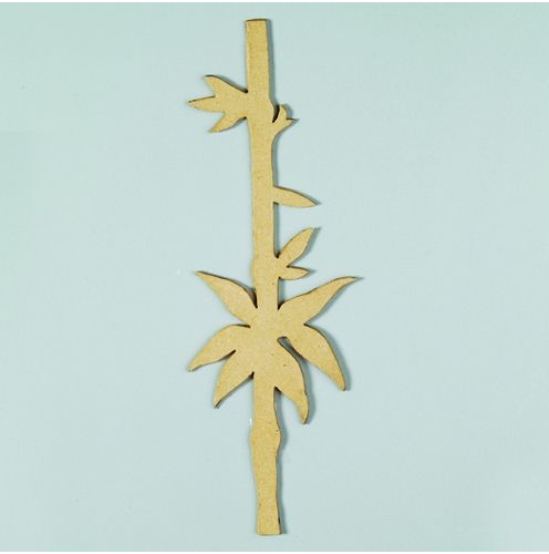 Pappart 2D Bambus 20 cm 
