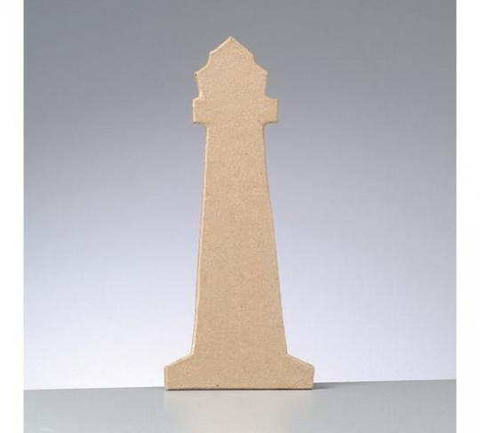 Pappart 2D-Element Leuchtturm 17x7,5cm 