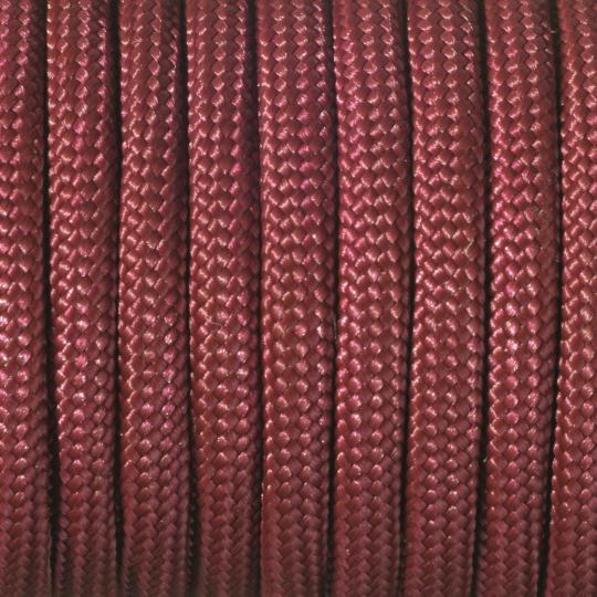 Paracord 550 4mm x 4m, Knüpfband dunkelrot dunkelrot