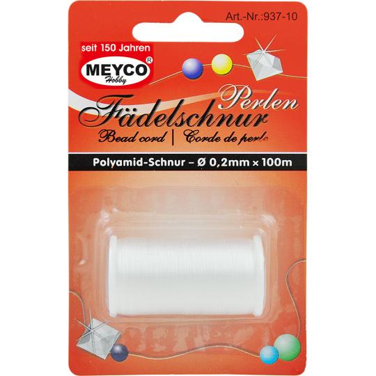 Perlenfädel Schnur Ø 0,2mm x 100m Ø 0,2mm x 100m